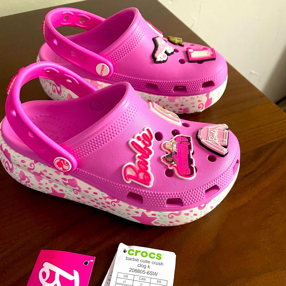 Kids Barbie Crocs